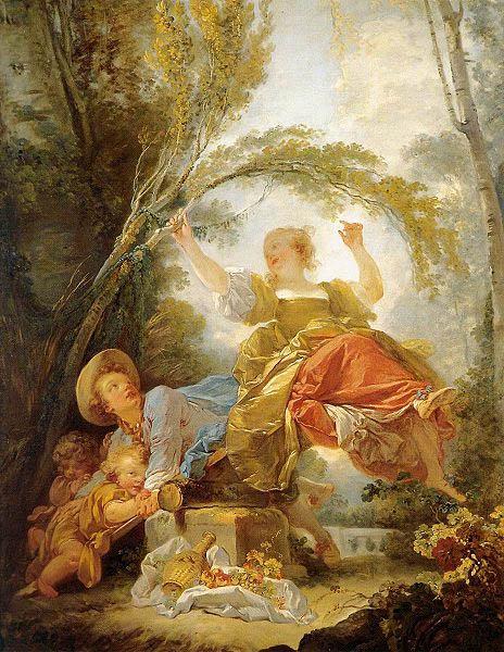 Jean-Honore Fragonard The See-Saw